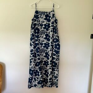 Uniqlo x Marimekko Denim Camisole Dress Sz M